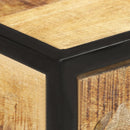 vidaXL tömör mangófa tálalóasztal 100 x 35 x 75 cm