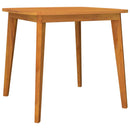 vidaXL tömör akácfa kerti asztal 85 x 85 x 75 cm
