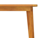 vidaXL tömör akácfa kerti asztal 85 x 85 x 75 cm
