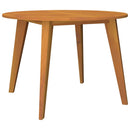 vidaXL tömör akácfa kerti asztal Ø110 x 75 cm