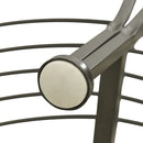 vidaXL fa köré építhető félkör alakú acélpad 160 cm