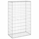 vidaXL horganyzott acél gabion fal fedéllel 60 x 30 x 100 cm