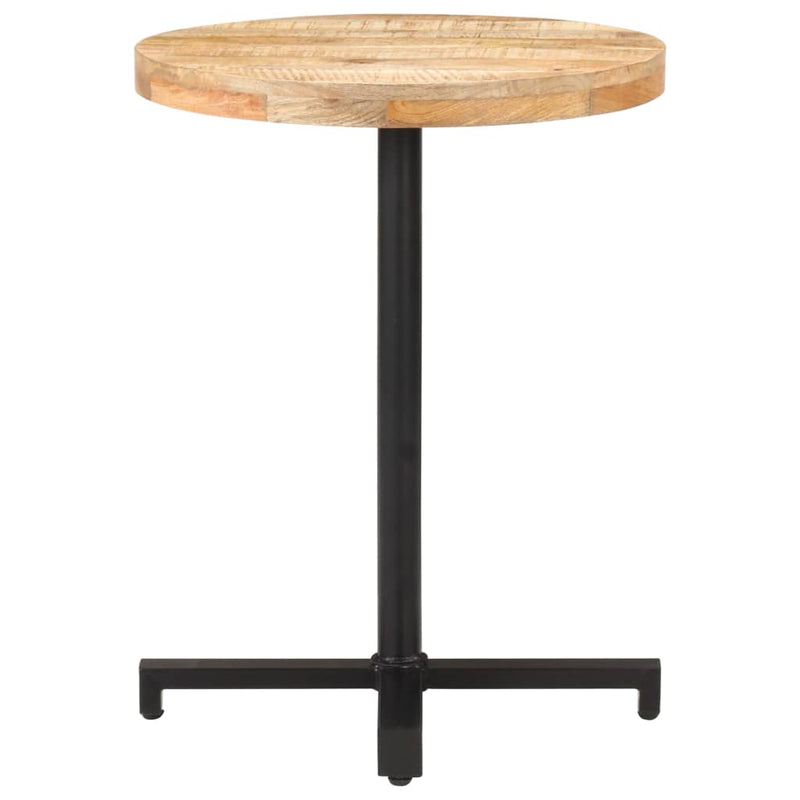 vidaXL kerek nyers mangófa bisztróasztal Ø60 x 75 cm