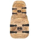 vidaXL 2 db tömör mangófa tárolóláda