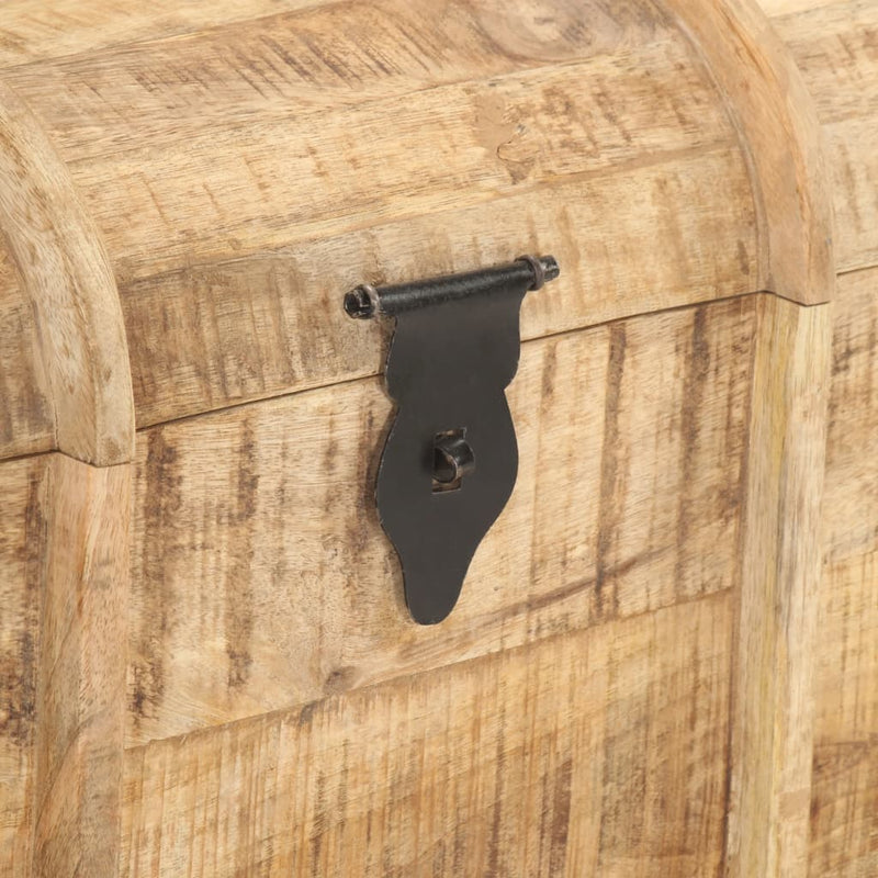 vidaXL 2 db tömör mangófa tárolóláda