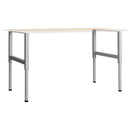 vidaXL 2 db szürke állítható fém munkapadváz 85 x (69-95,5) cm