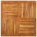 vidaXL tömör akácfa kerti asztal 120 x 120 x 75 cm