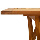 vidaXL tömör akácfa kerti asztal 150 x 90 x 75 cm