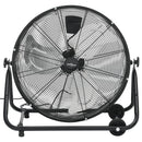 vidaXL fekete ipari dobventilátor 60 cm 172,5 W