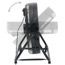 vidaXL fekete ipari dobventilátor 60 cm 172,5 W