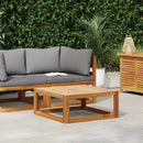 vidaXL tömör akácfa dohányzóasztal 68 x 68 x 29 cm