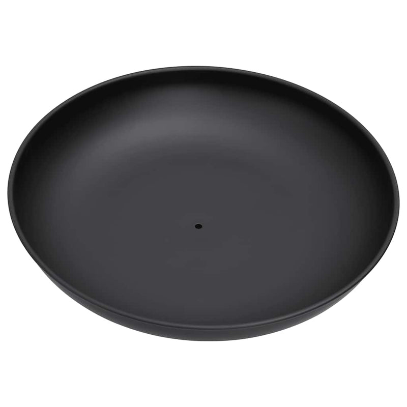 vidaXL acél tűztál 57 cm