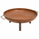 vidaXL acél tűztál 67,5 x 58 x 22,5 cm