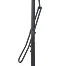 vidaXL bordóvörös kültéri napernyő acélrúddal 300 x 230 cm
