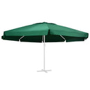 vidaXL zöld kültéri napernyőponyva 610 cm