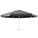 vidaXL antracitszürke kültéri napernyőponyva 610 cm