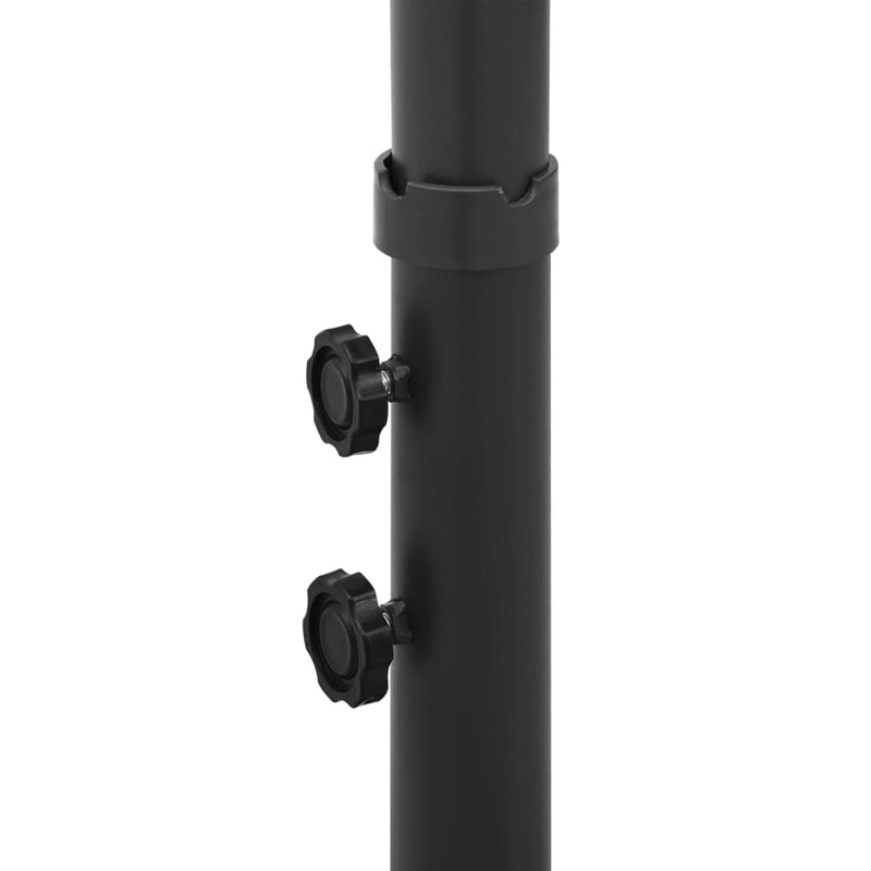 vidaXL zöld dupla napernyő acélrúddal 600 cm