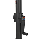 vidaXL bordó alumínium napernyő LED-világítással 200 x 211 cm