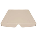 vidaXL bézs csere ponyva kerti hintaágyhoz 150/130 x 105/70 cm