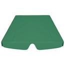 vidaXL zöld csere ponyva kerti hintaágyhoz 150/130 x 105/70 cm