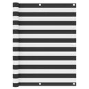 vidaXL antracitszürke-fehér oxford-szövet erkélyparaván 120 x 300 cm