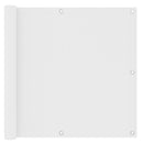 vidaXL fehér oxford-szövet erkélyparaván 90 x 500 cm