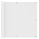 vidaXL fehér oxford-szövet erkélyparaván 90 x 600 cm