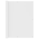 vidaXL fehér oxford-szövet erkélyparaván 120 x 500 cm