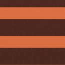 vidaXL narancssárga-barna oxford-szövet erkélyparaván 90 x 400 cm