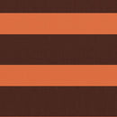 vidaXL narancssárga-barna oxford-szövet erkélyparaván 90 x 600 cm