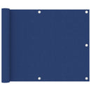 vidaXL kék oxford-szövet erkélyparaván 75 x 600 cm