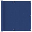 vidaXL kék oxford-szövet erkélyparaván 90 x 400 cm