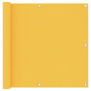 vidaXL sárga oxford-szövet erkélyparaván 90 x 500 cm