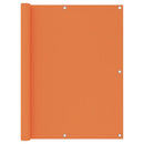 vidaXL narancssárga oxford-szövet erkélyparaván 120 x 400 cm