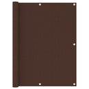 vidaXL barna oxford-szövet erkélynapellenző 120 x 400 cm