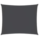 vidaXL antracitszürke téglalap alakú oxford-szövet napvitorla 3,5x4,5m