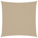 vidaXL bézs négyzet alakú oxford-szövet napvitorla 7 x 7 m