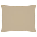 vidaXL bézs téglalap alakú oxford-szövet napvitorla 2,5 x 3,5 m