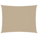 vidaXL bézs téglalap alakú oxford-szövet napvitorla 3,5 x 4,5 m