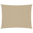 vidaXL bézs téglalap alakú oxford-szövet napvitorla 3,5 x 5 m
