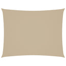 vidaXL bézs téglalap alakú oxford-szövet napvitorla 6 x 8 m
