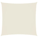 vidaXL krémszínű négyzet alakú oxford-szövet napvitorla 3 x 3 m