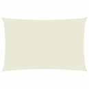 vidaXL krémszínű téglalap alakú oxford-szövet napvitorla 2 x 5 m