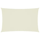 vidaXL krémszínű téglalap alakú oxford-szövet napvitorla 2,5 x 5 m