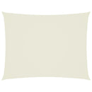 vidaXL krémszínű téglalap alakú oxford-szövet napvitorla 3 x 4 m