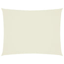 vidaXL krémszínű téglalap alakú oxford-szövet napvitorla 3,5 x 5 m
