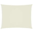 vidaXL krémszínű téglalap alakú oxford-szövet napvitorla 5 x 6 m