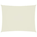 vidaXL krémszínű téglalap alakú oxford-szövet napvitorla 5 x 7 m