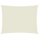 vidaXL krémszínű téglalap alakú oxford-szövet napvitorla 6 x 8 m