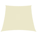 vidaXL krémszínű trapéz alakú oxford-szövet napvitorla 3/5 x 4 m